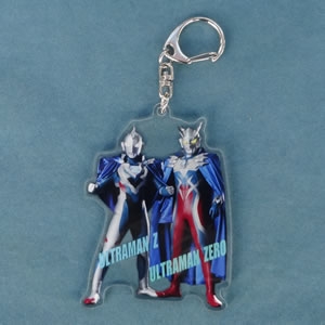 アクリルキーホルダー ウルトラマンゼロ＆ウルトラマンゼット