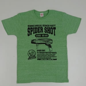 Tシャツ(科学特捜隊 SPIDER SHOT)