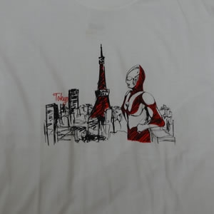 ULTRAMAN AROUND THE WORLD Tシャツ(TOKYO)：1